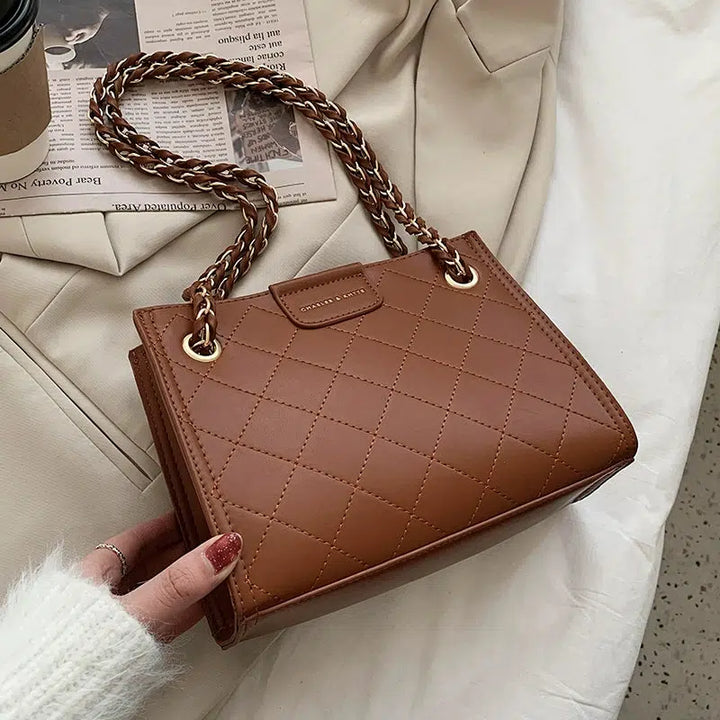 Quilted Chain Shoulder Bag