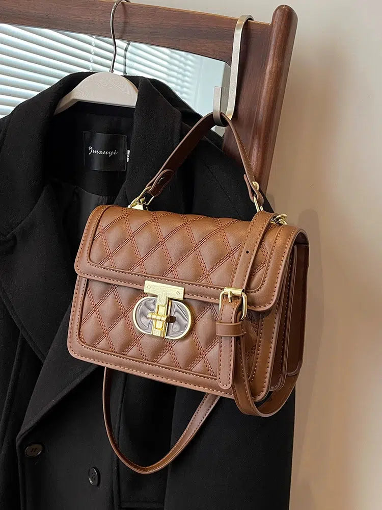 Quilted Small Square Bag