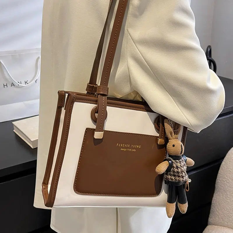 Rabbit Keychain Canvas Tote Bag