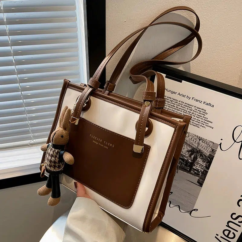 Rabbit Keychain Canvas Tote Bag