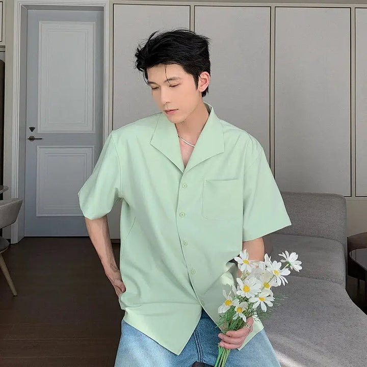 Relaxed Fit Button-down Shirt