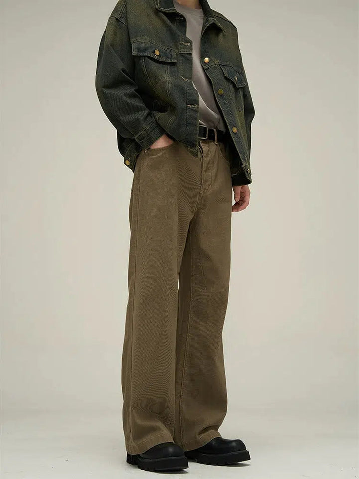 Relaxed Fit Straight-leg Jeans