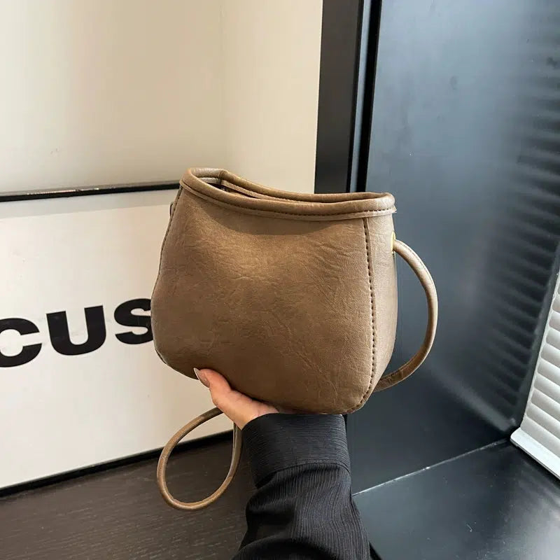 Retro Leather Shoulder Bag