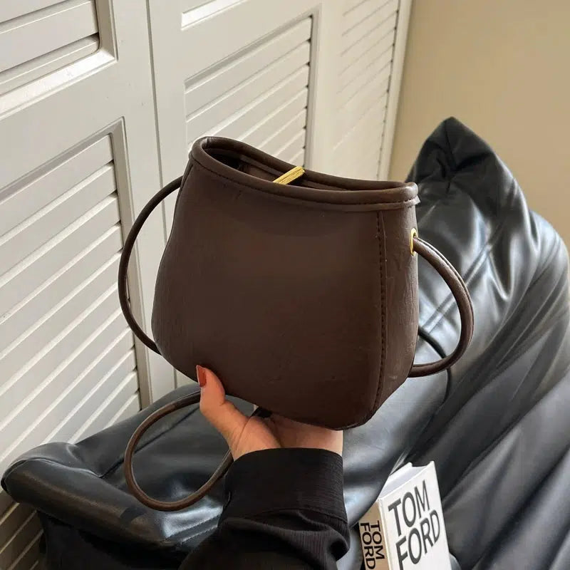 Retro Leather Shoulder Bag