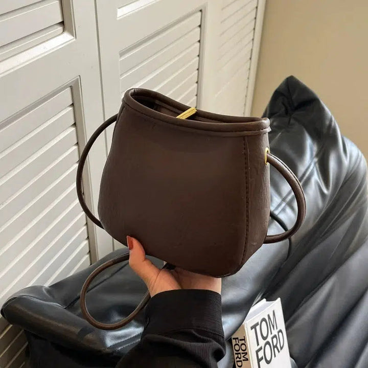 Retro Leather Shoulder Bag