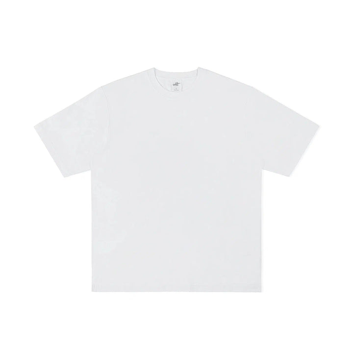 Round Neck Solid Color T-shirt