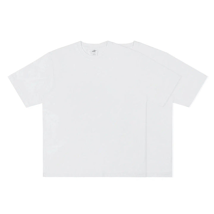 Round Neck Solid Color T-shirt