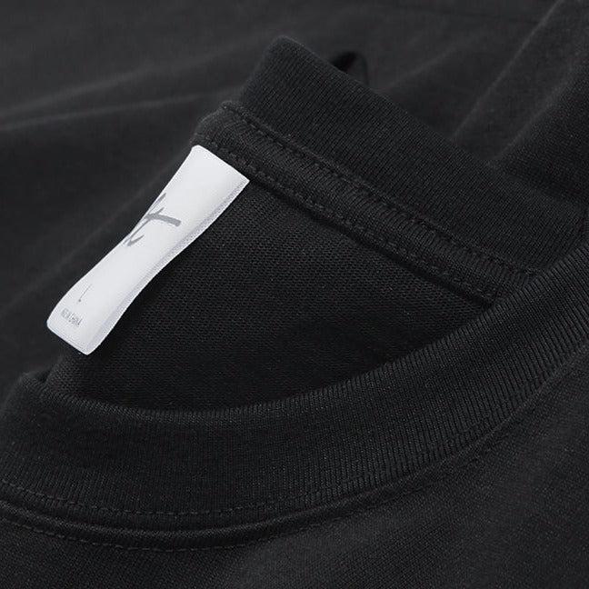 Round Neck Solid Color T-shirt