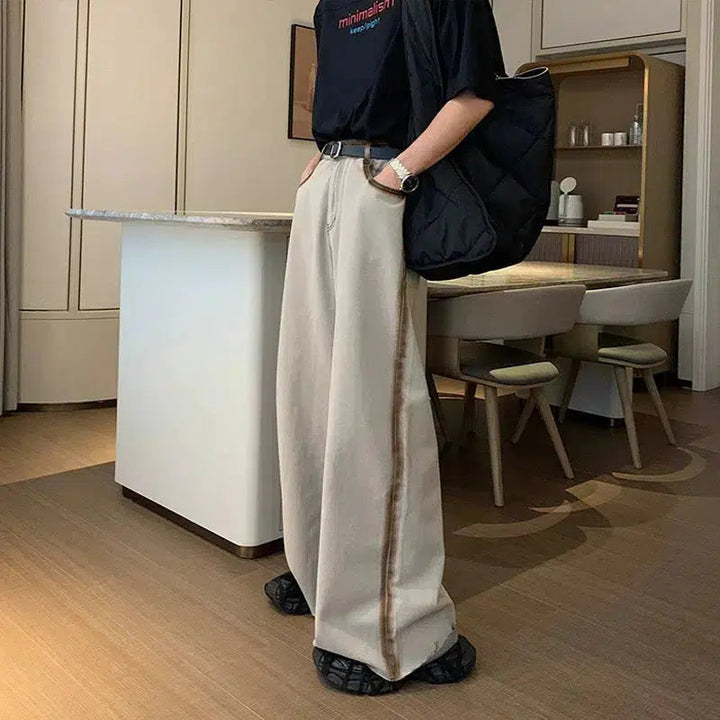 Short-sleeved Denim Suit