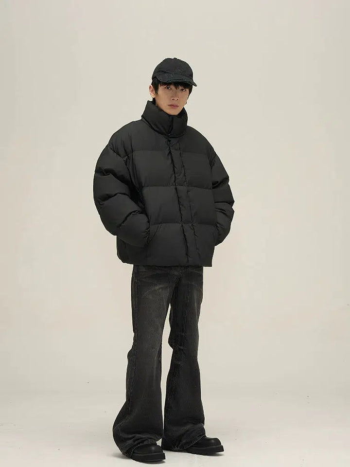 Slim Fit Denim Flared Pants