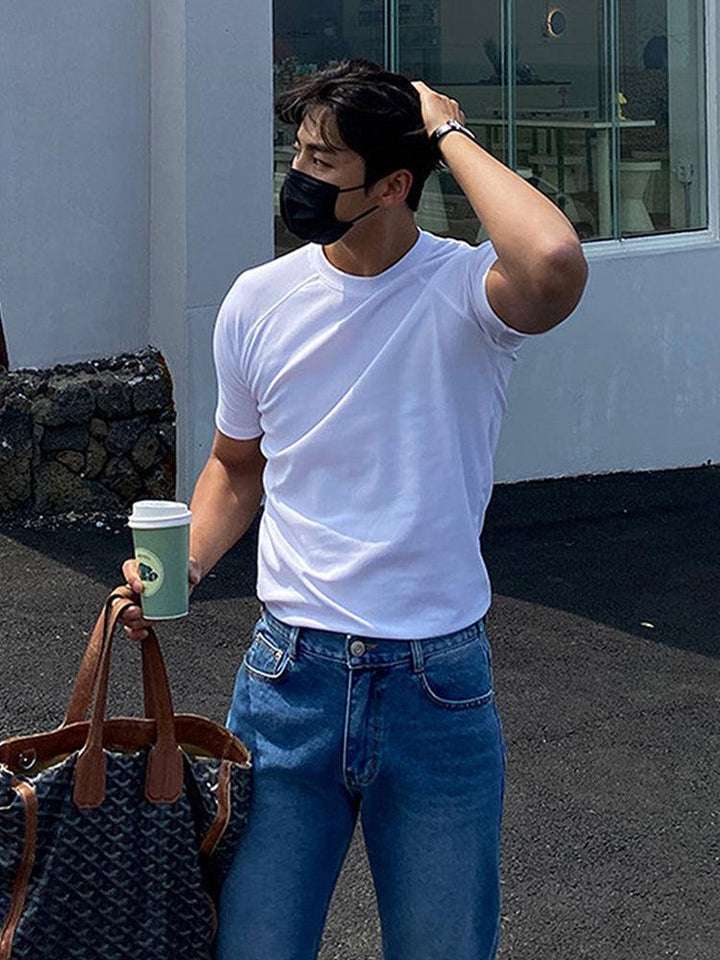 Slim Fit Round Neck T-shirt