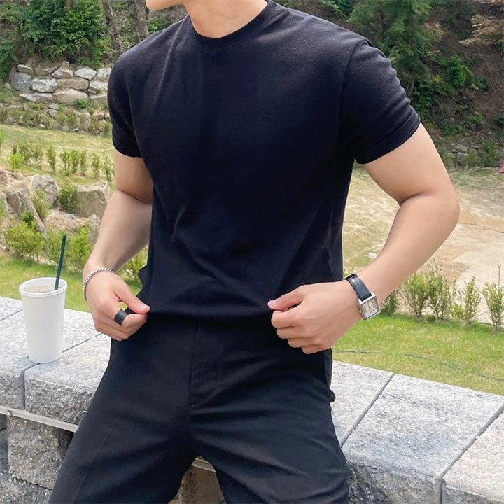 Slim-fit Round Neck T-shirt