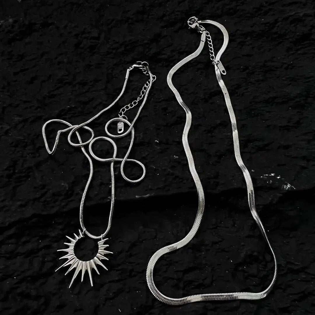 Solar Pendant Necklace