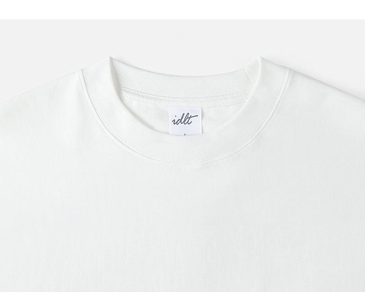 Solid Color Long-Sleeve T-shirt