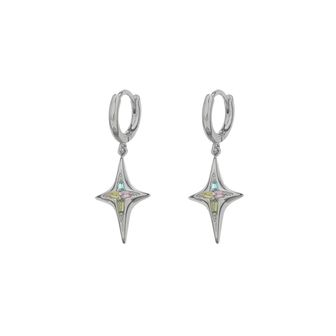 Star Pendant Earrings
