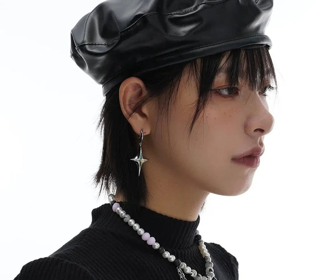 Star Pendant Earrings