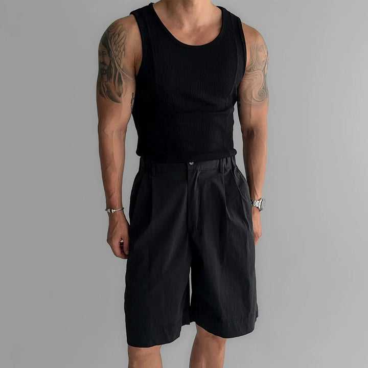 Stretch Tight Knitted Tank Top