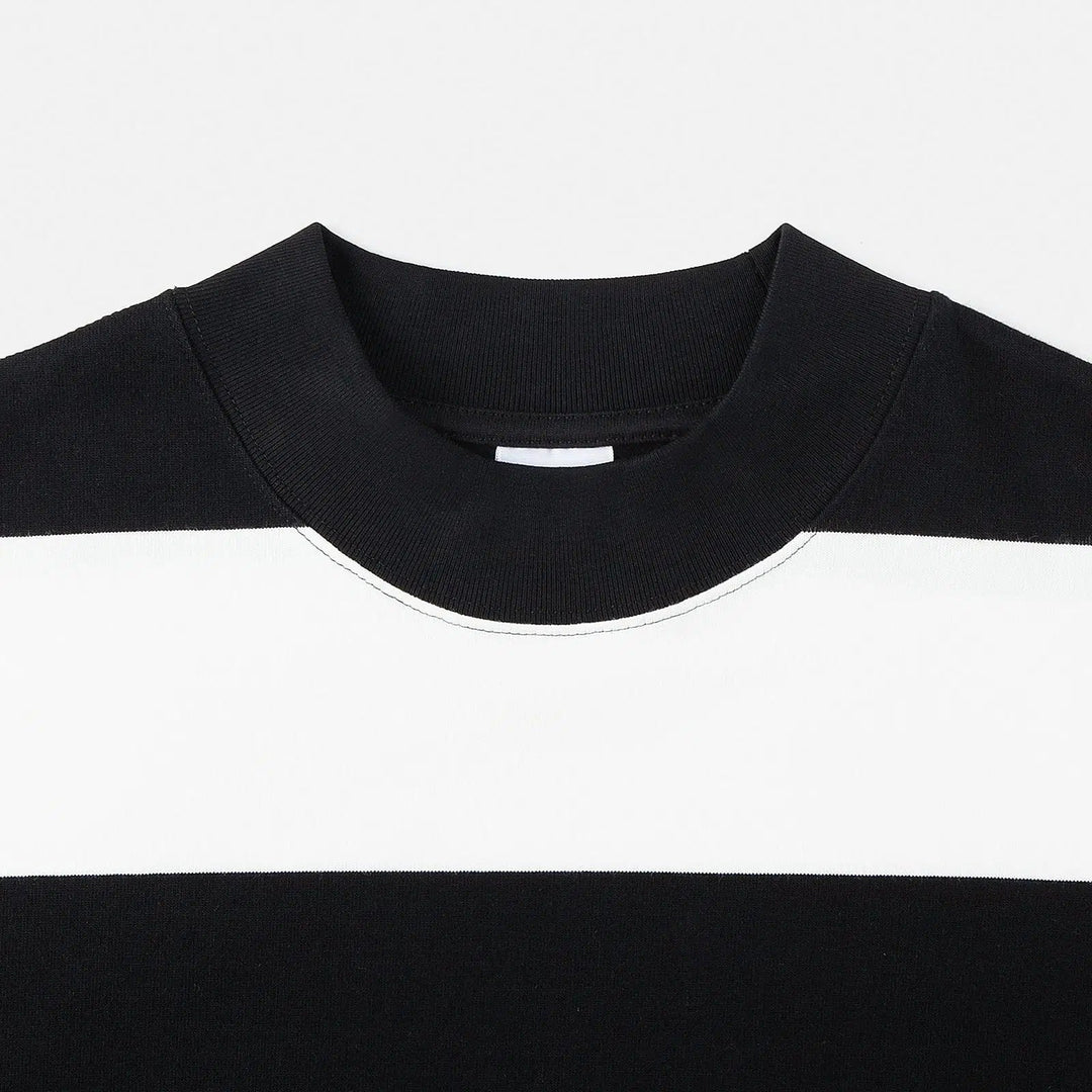 Striped Crew Neck Sweatshirt