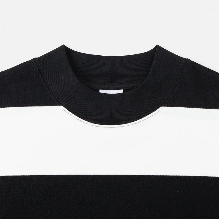 Striped Crew Neck Sweatshirt