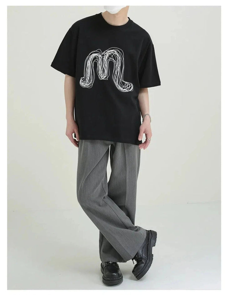 Stylish Graphic Print T-shirt