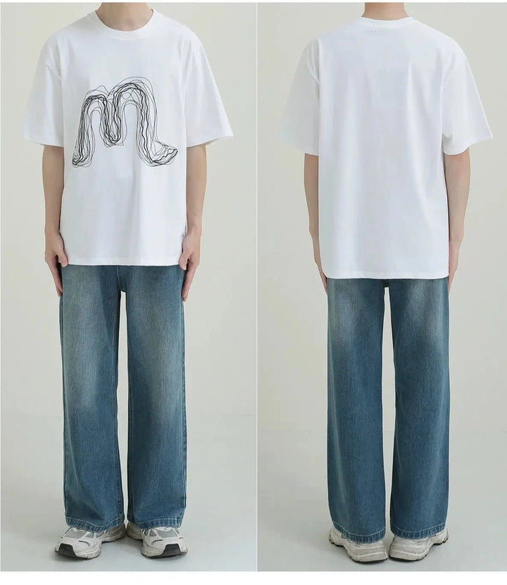 Stylish Graphic Print T-shirt
