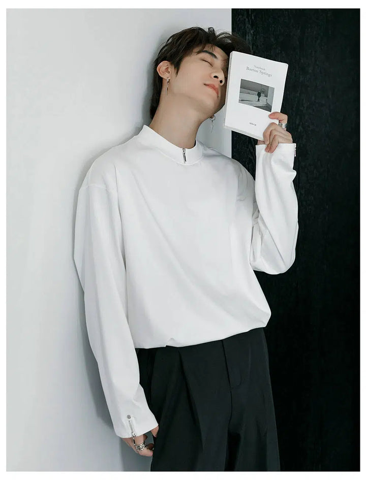 Stylish Zip-Up Pullover