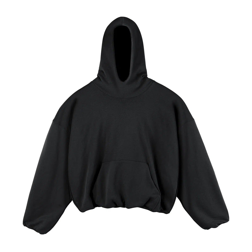 Velvet Solid Color Long Sleeve Hoodie