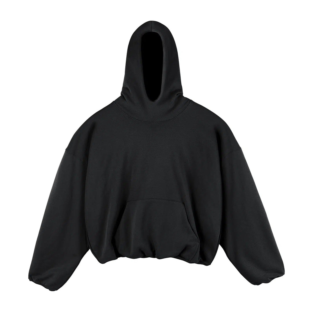 Velvet Solid Color Long Sleeve Hoodie