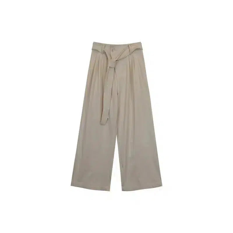 Wide-Leg Casual Pants