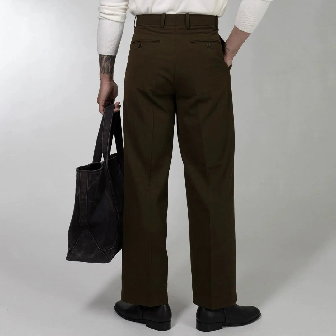 Wide-leg Straight-leg Suit Pants