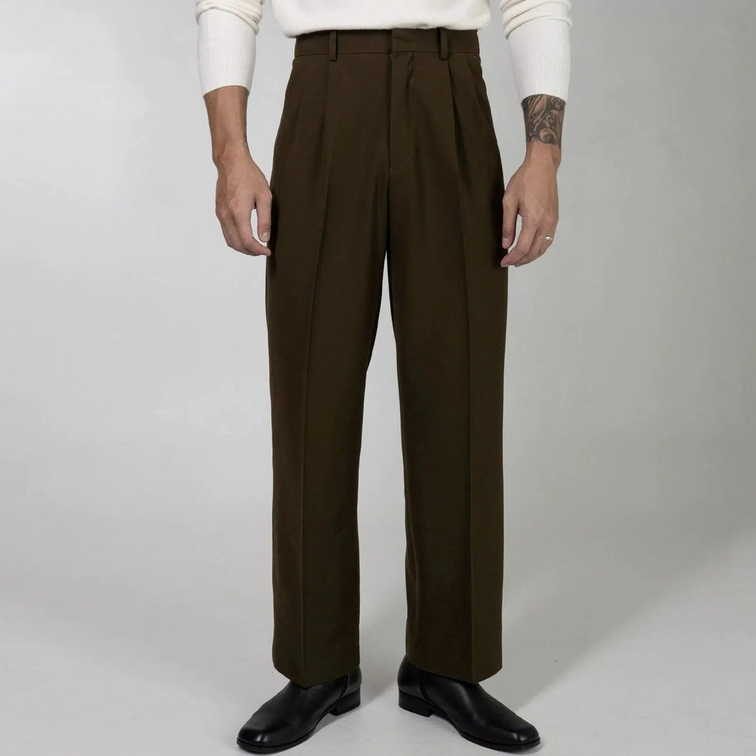 Wide-leg Straight-leg Suit Pants
