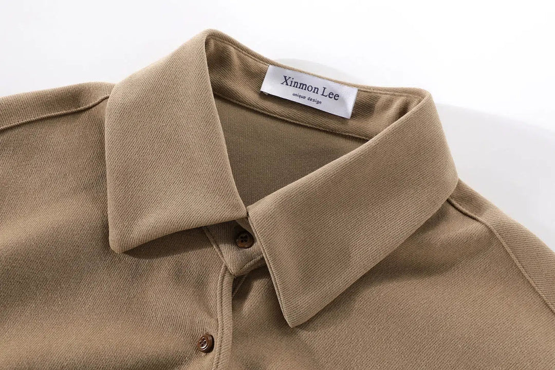 Long Sleeve Shirt Two Piece Set