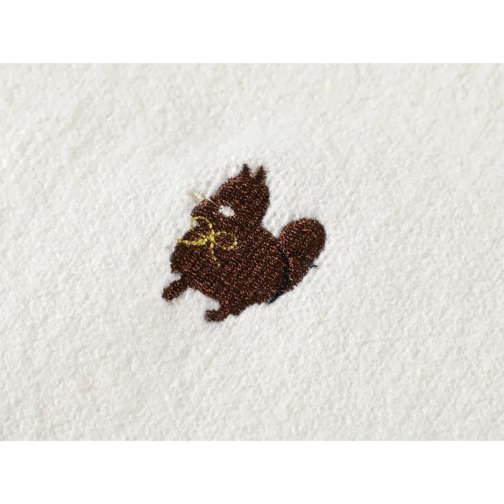 Dog Embroidery Knitwear Sweater