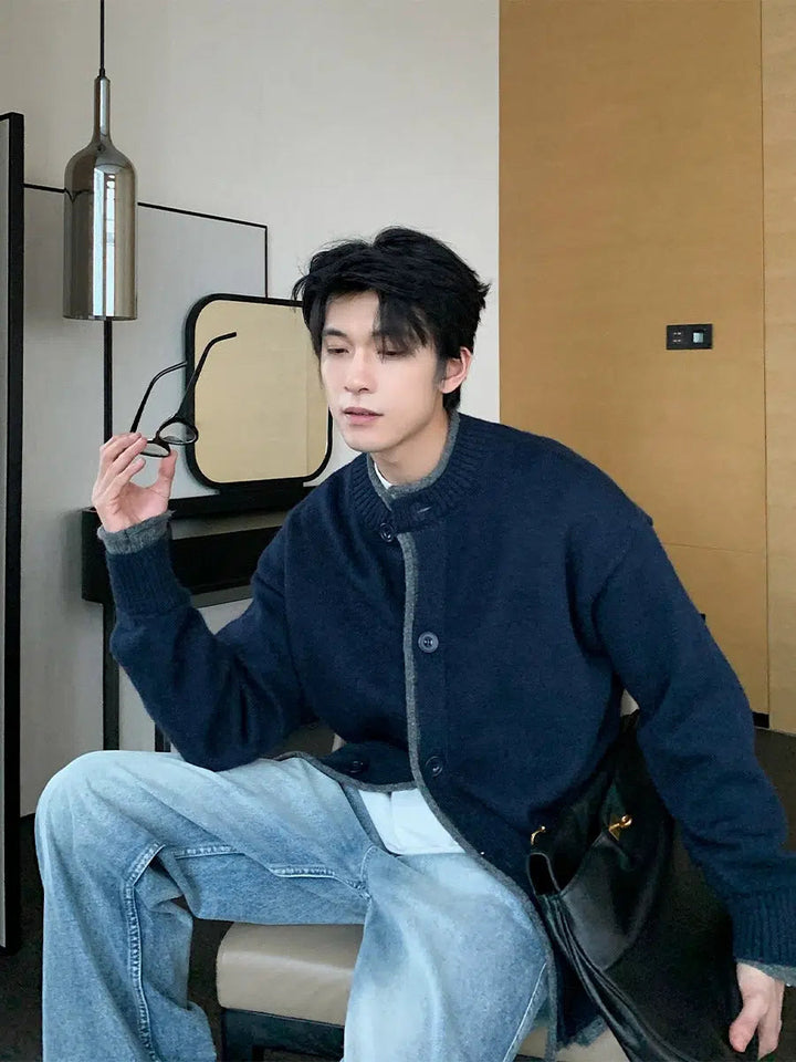 Zip Up Knitwear Cardigan