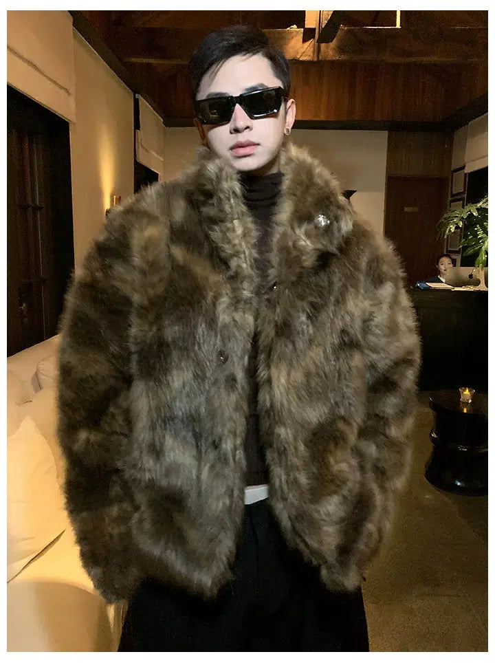 Faux Fur Mink Coat – The Korean Fashion