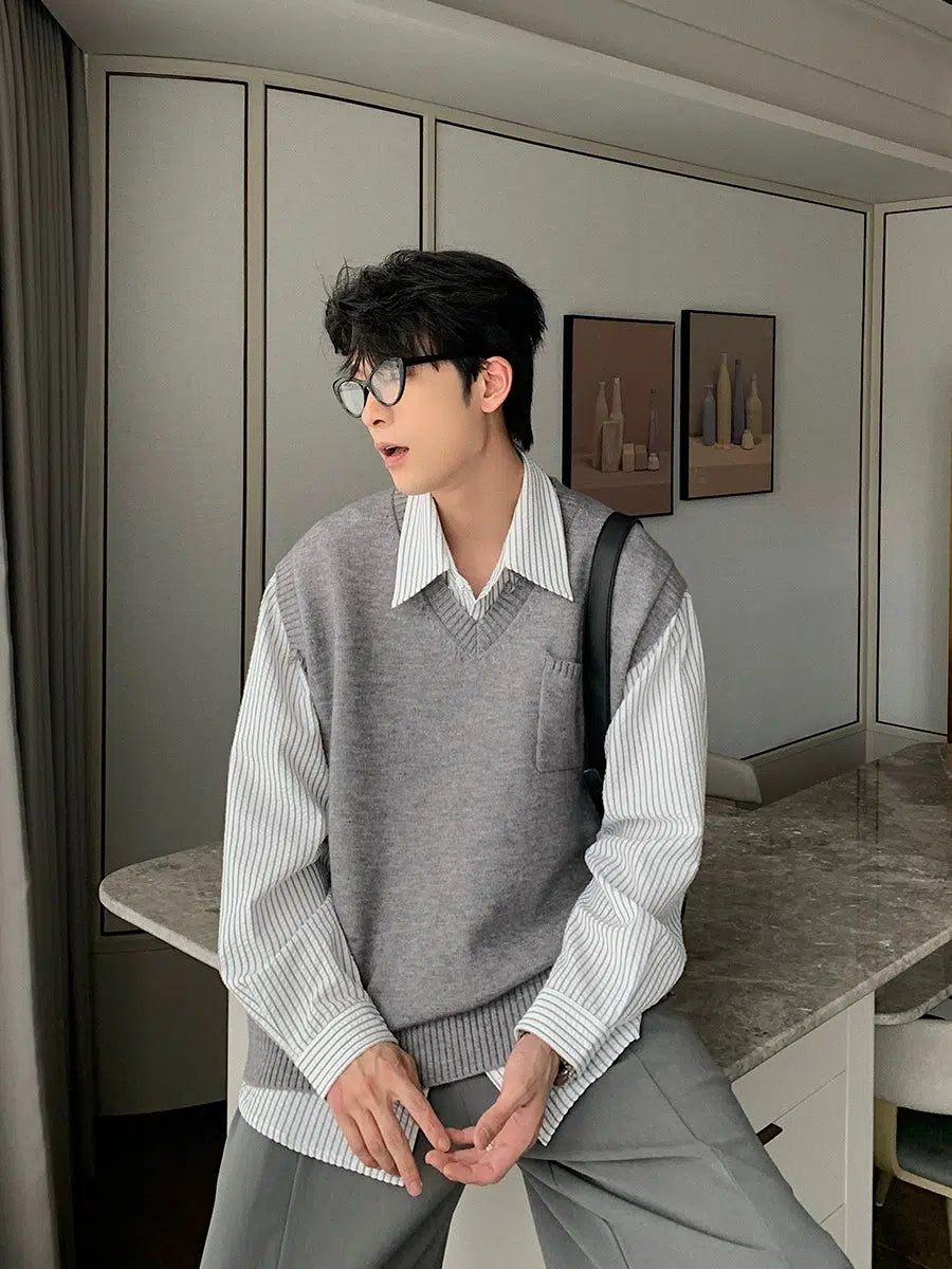 Sweater Vest Korean Sweater Fashion Save Big On Bulk Korean Vest