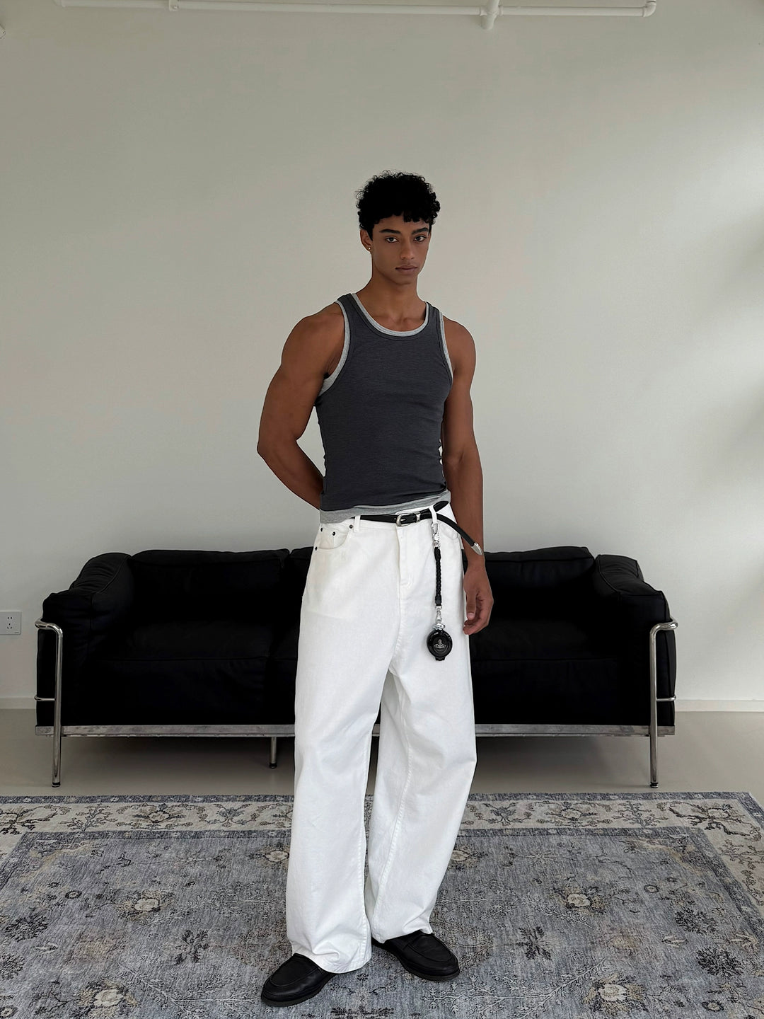 Layered Slim Fit Knitted Vest