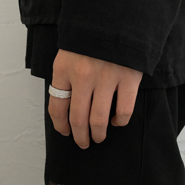 Diamant Hip-hop Straatstijl Enkele Ring