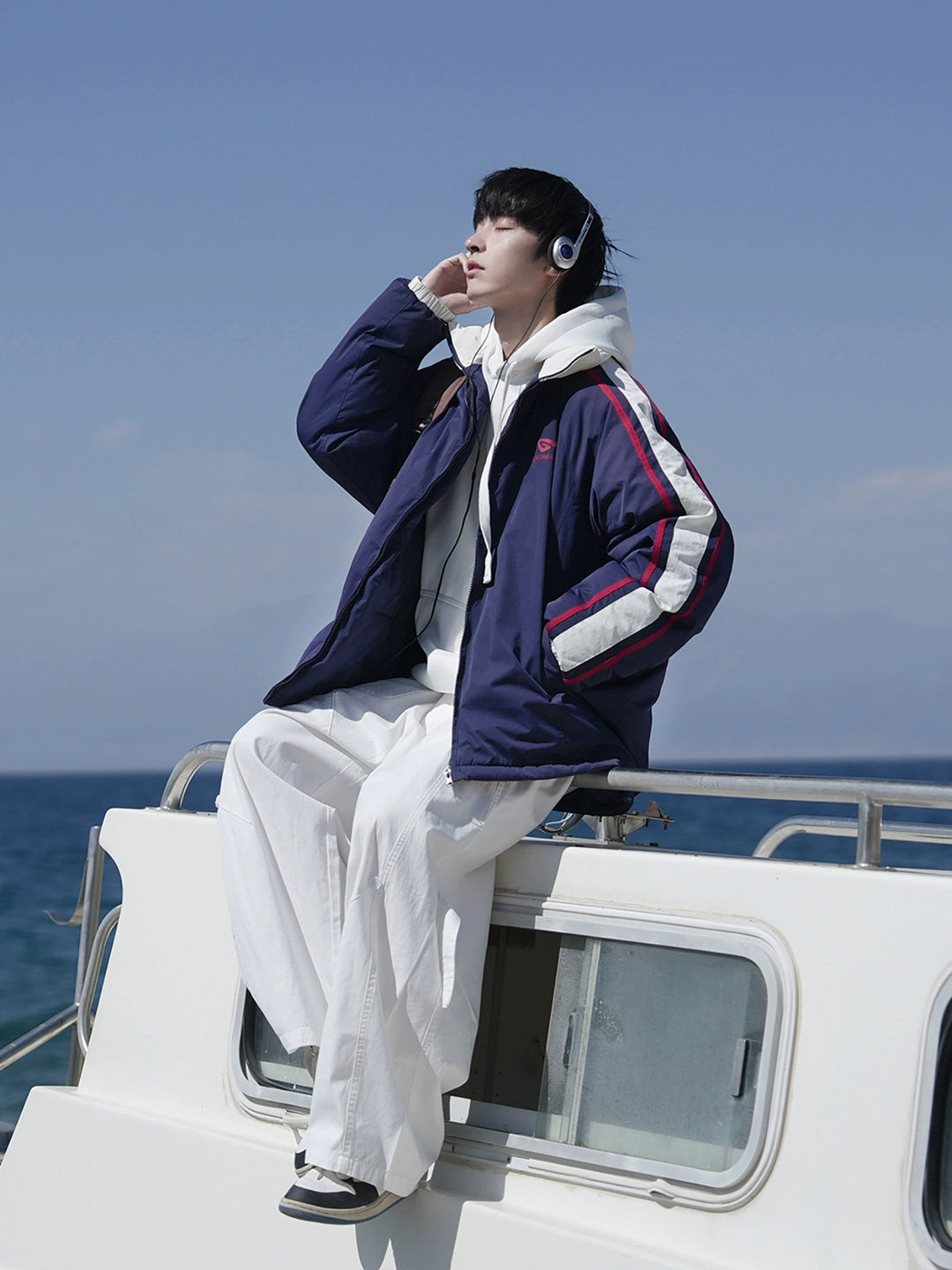 Stand Collar College Style Jacket