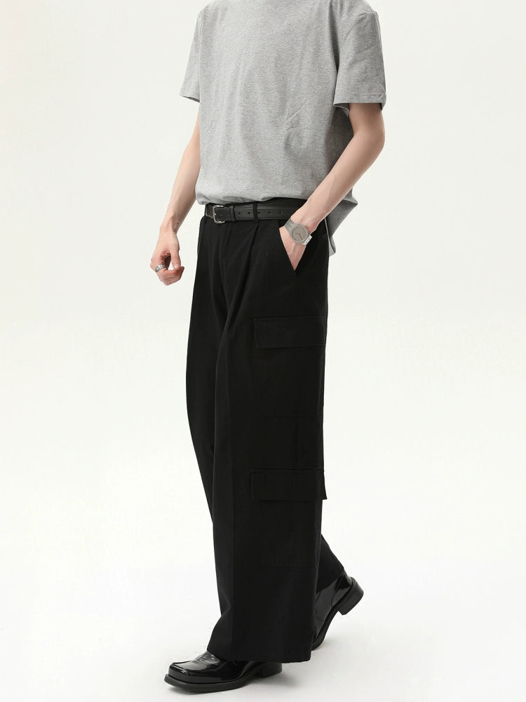 Verstoorde Losse Multi-pocket Casual Cargo Broek