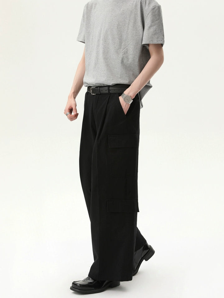 Verstoorde Losse Multi-pocket Casual Cargo Broek