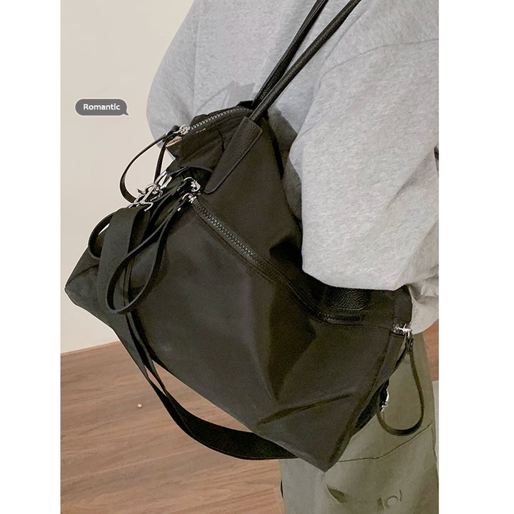 Nylon Canvas Large Capacity Tote Bag