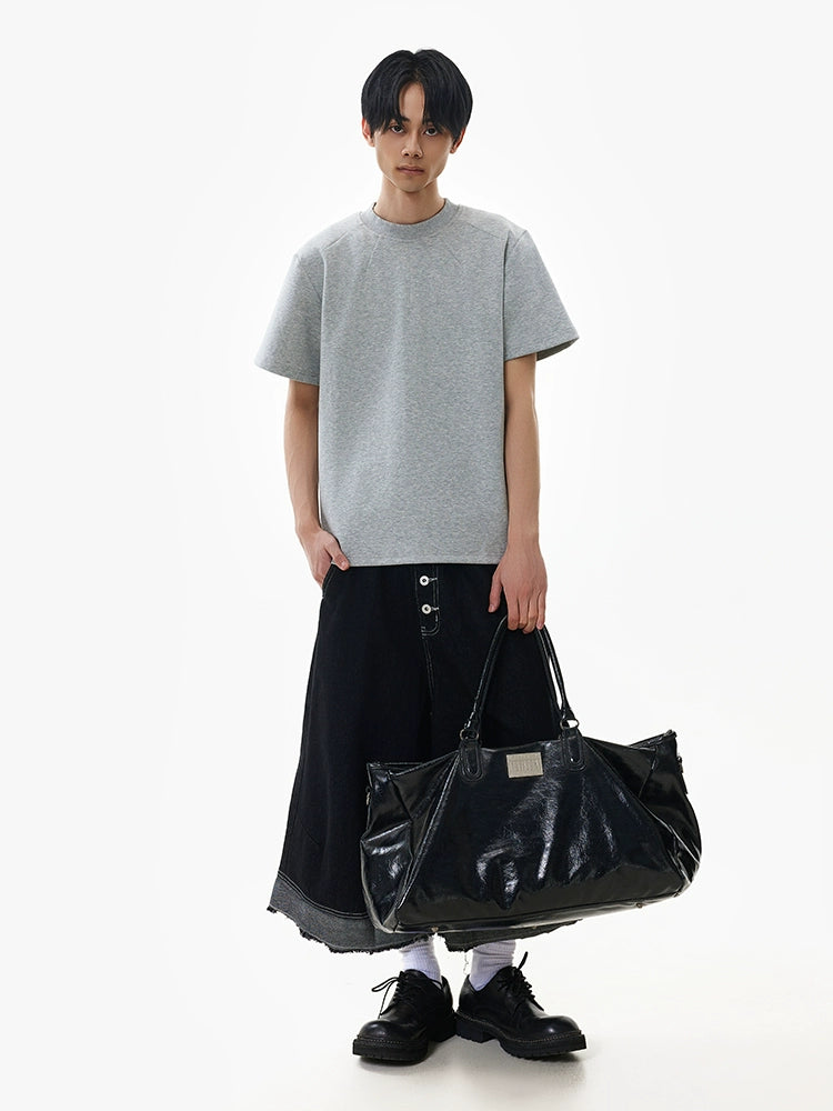 Basic Solid Color T-shirt