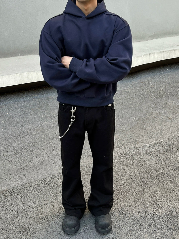 Boxy Fleece Hættetrøje