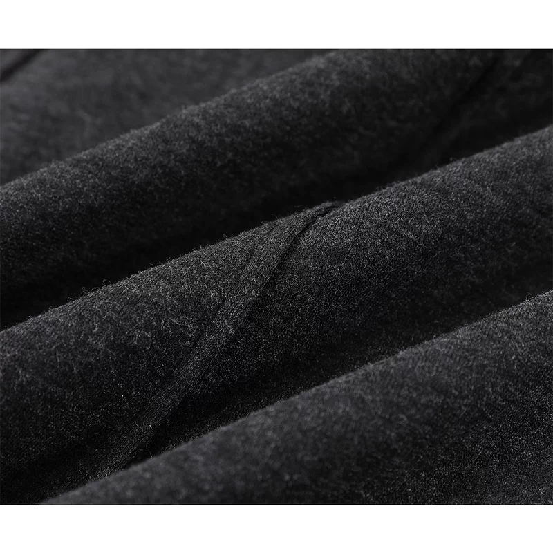 Wool Midi A-Line Commuter Skirt