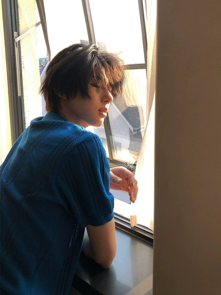 Lightweight Knitted Short Sleeve Polo Shirt