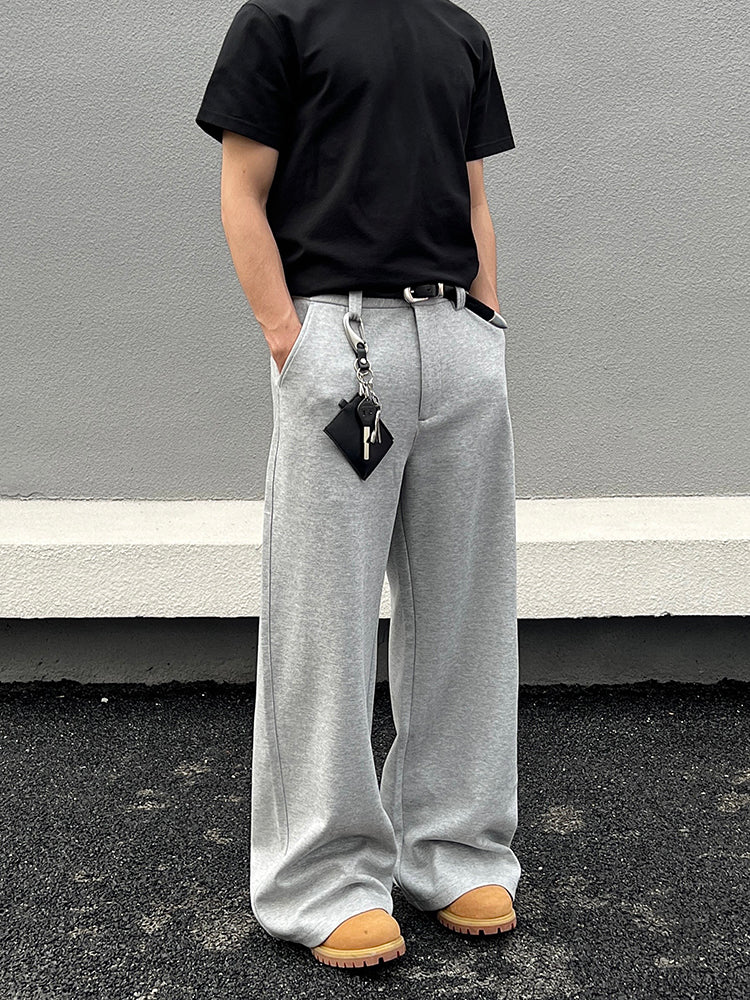 Linen Loose Fit Straight Casual Pants