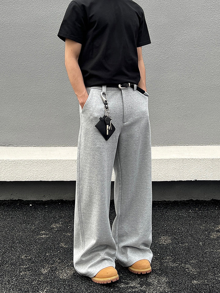 Linen Loose Fit Straight Casual Pants