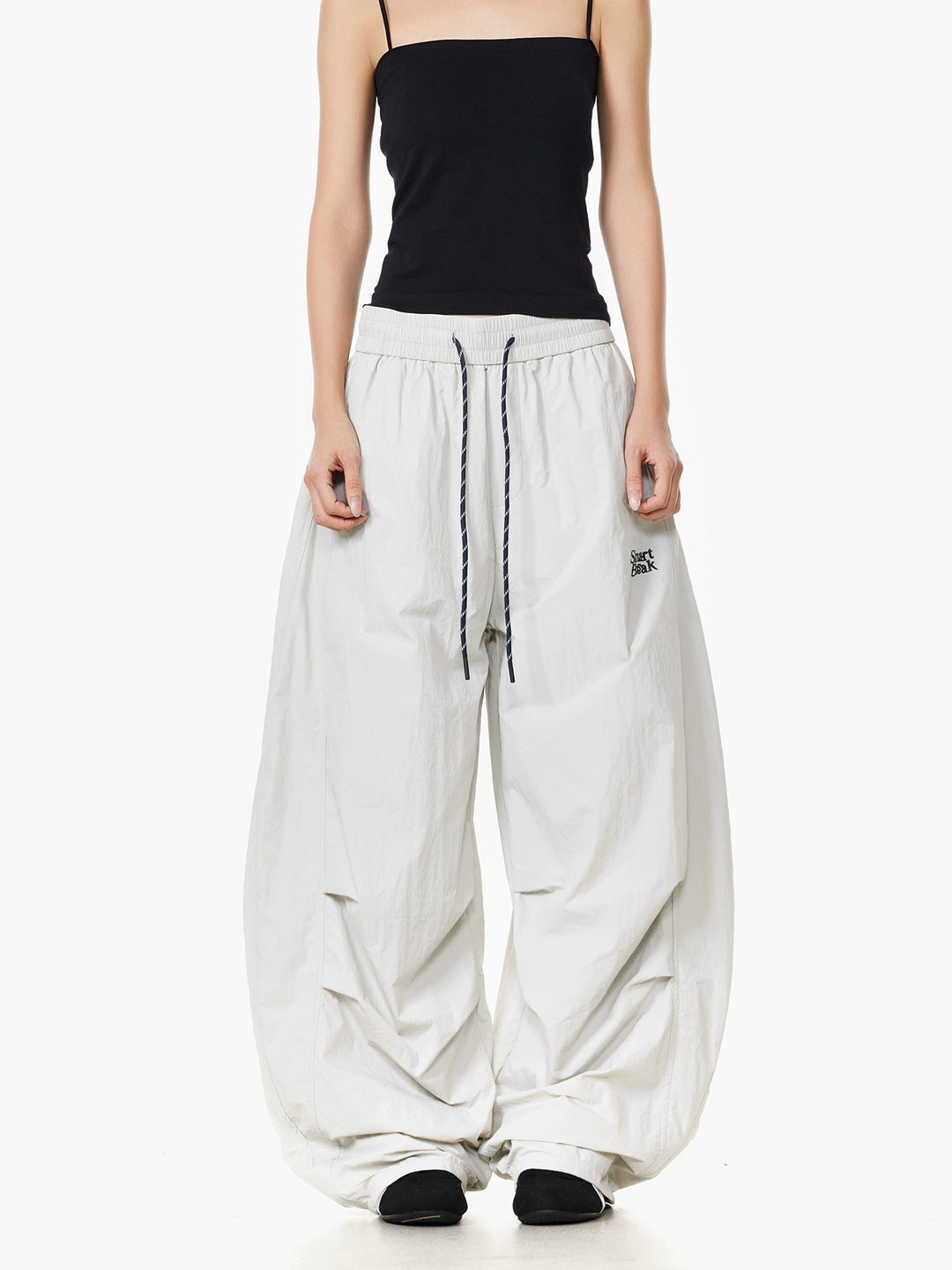 Quick-Dry Wide-Leg Paratrooper Pants