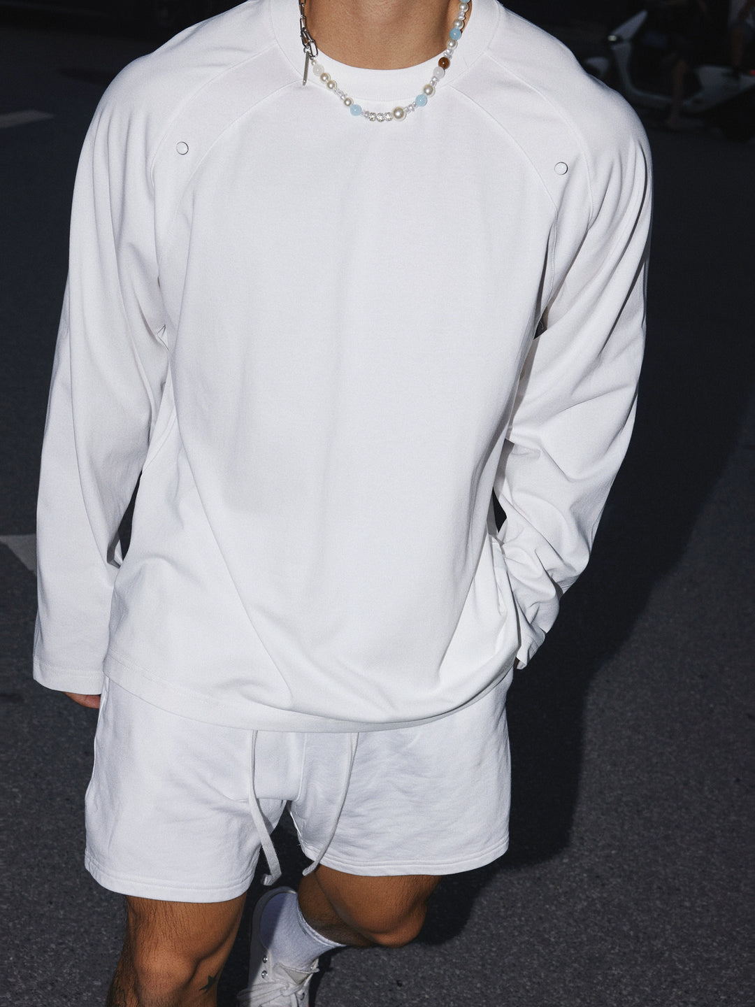 Raglan Sleeve Bottoming Shirt